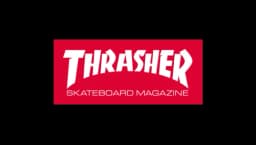 Skate Mag Sticker - Red/White