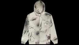 Stargazing Zip Up Hoodie - Off White