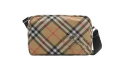 Check Crossbody Bag​ - Sand
