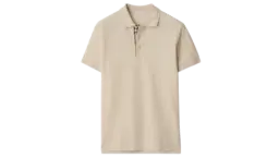 Cotton Polo Shirt - Clam