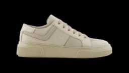 Panelled Sneakers - Sand Beige