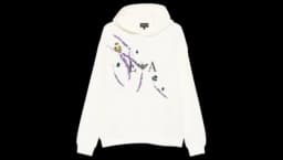 Logo Embroidered Hoodie - White