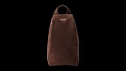 Suede Backpack - Coffee