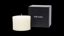 Logo Debossed Candle - Chalk White