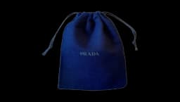 Prada Logo Dust Bag - Blue