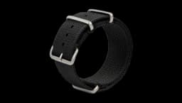 Military Style Braided Nylon Watch Band Strap