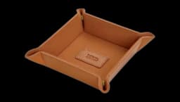 Leather Snap Tray - British Tan