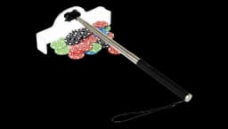 Adjustable Length Casino Grade Metal Chip Rake