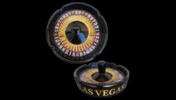 Ceramic Roulette Wheel - Black