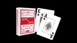 King of King Red Playing Cards