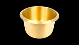 Jumbo Brass Cup Holder