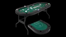 8 Player Poker, Blackjack Table Foldable