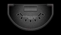 Classic Blackjack Layout - Black