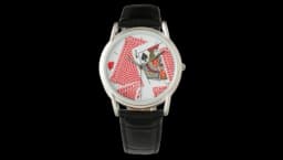 Blackjack Leather Strap Watch