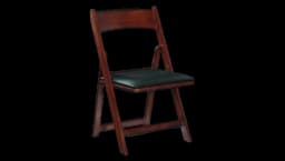 Folding Poker Game Chair Set - Cappucino