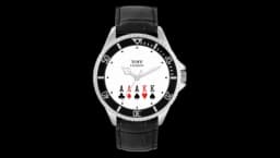 Full House Poker Watch Black Strap - TLWL-8975