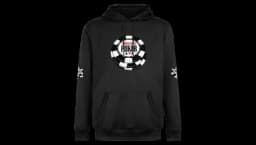 Poker Adult Hooded Printed Sweatshirt