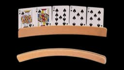 Wooden Card Holder - Light Wood