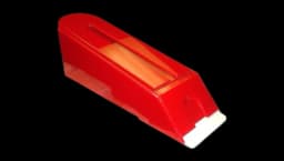 Baccarat Dealer Shoe - Solid Red