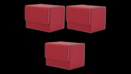 Card Storage Organizer Leather - 3 Pcs