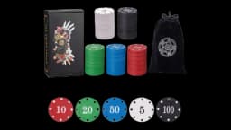 Denomination Poker Chips Set