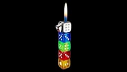 Creative Dice Lighter - Multicolor