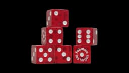 Fabulous Las Vegas Dice - Red