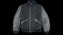 Letterman Jacket - Black