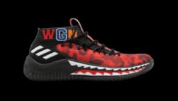 Dame4 Shark ABC Camo - Red 