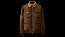SPZL Flatt Nylon Flying Jacket - Carafe Brown