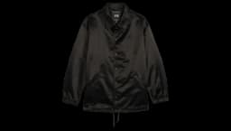 Graphic GFX Coach Jacket - Black
