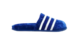 Adimule Slides - Blue White