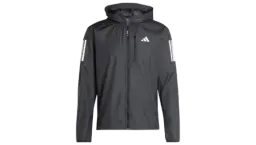 Own the Run Jacket - Black/White