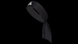Alphaskin Tie Headband - Black/White