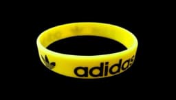 Silicone Wristband Bracelet – Yellow