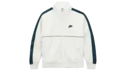 Velour Track Jacket - White