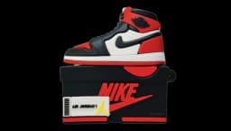 AirPods Nike Air Jordan Sneaker Cover - Red/Black