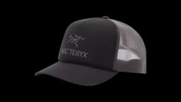 Bird Word Trucker Cap - Black Graphite