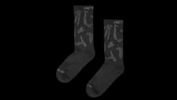 Synthetic Mid Grotto Sock - Verve / White