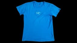 Archaeopteryx Circle Logo T-Shirt - Blue