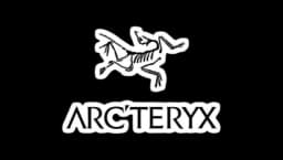 Arc'teryx Logo Sticker - Black/White