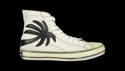 Vulcanized High Palm Tree - White