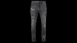 B-Spider Classic 5 Pockets - Black Silver