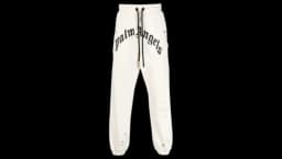 GD Glittered Logo Sweatpants - Off White