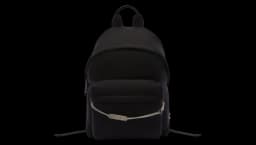 Logo Plate Backpack - Black