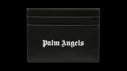 Text Logo Cardholder - Black White