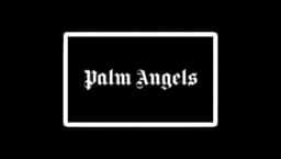 Palm Angels Logo Text Sticker