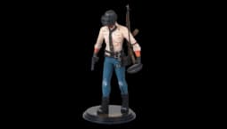 Lv. 3 Helmet Character Action Figure PUBG