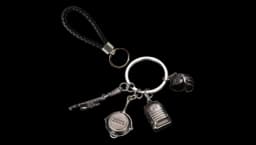 PUBG Equipment And Weapon Keychain