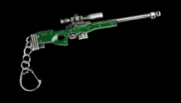 AWM With 8x Scope Keychain